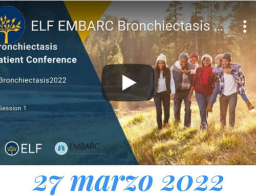 Bronchiectasis Patient Conference 2022 – Le registrazioni